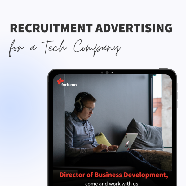 Recruitment Advertising for a Tech Company