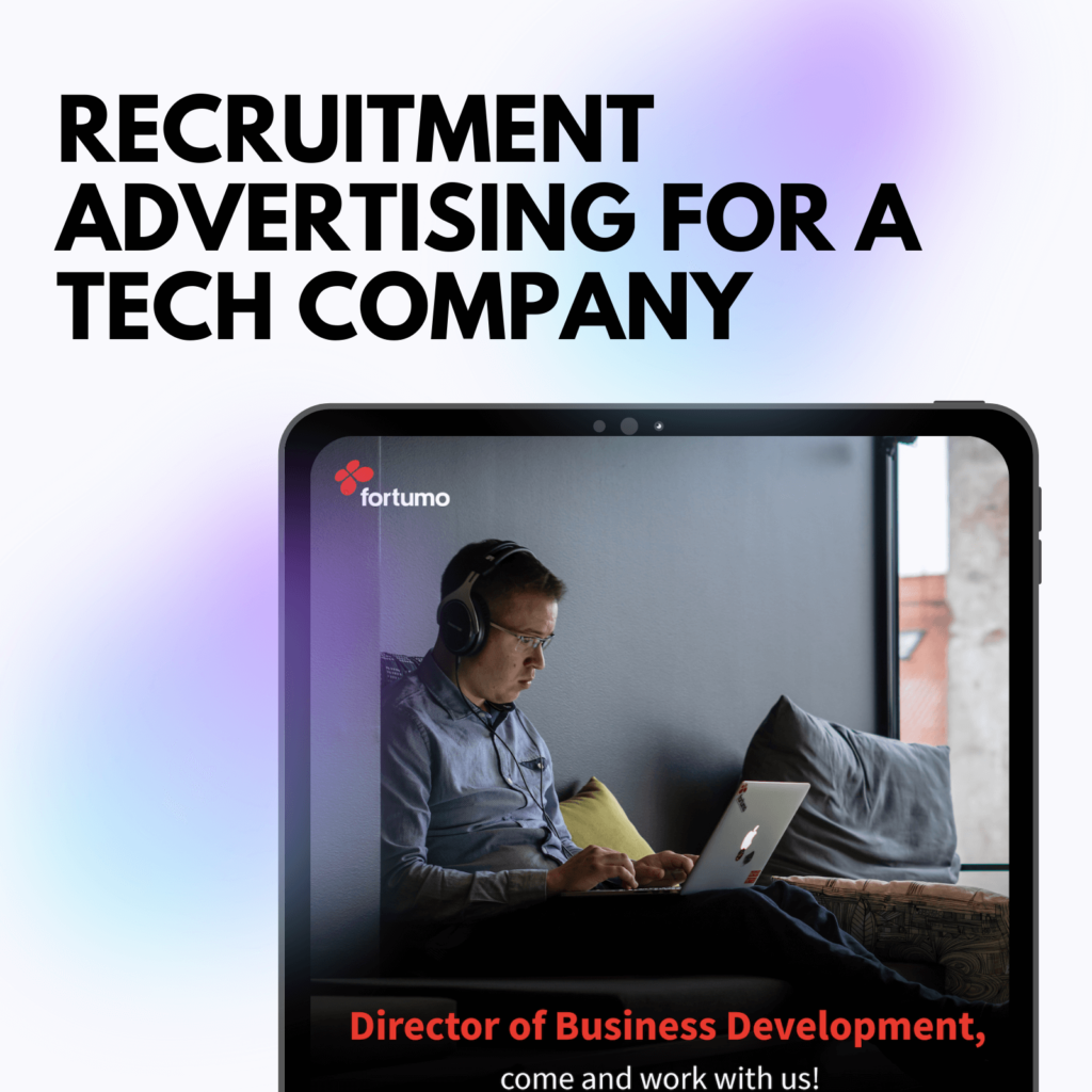 Recruitment Advertising for a Tech Company
