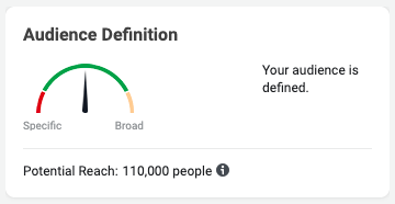 facebook audience definition
